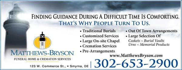 Matthews-Bryson Funeral Home and Cremation Services