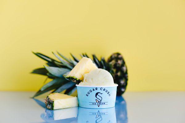 Pineapple sorbet dairy free