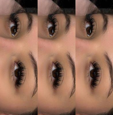Wet lash full set