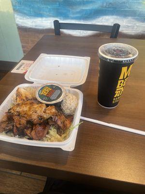 A beautiful plate of food