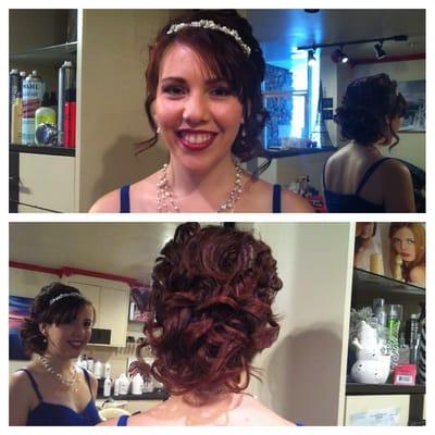 Trail for wedding at salon