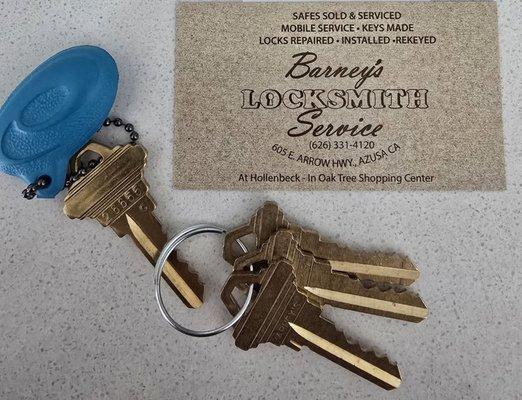 Barney's Locksmith Service