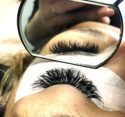 Volume Eyelash Extensions
