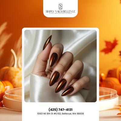 Fall activities are way more fun with pretty nails! Get booked with us now!