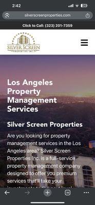 Silver Screen Properties
