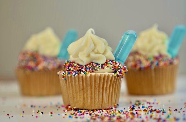 Turn Down For What Funfetti Cupcake