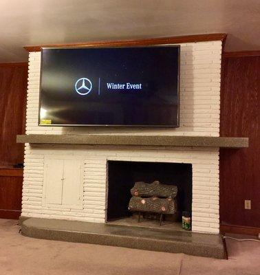 After: Miracle Method came in after the client changed the brick color & finished the project with a Natural Accent.