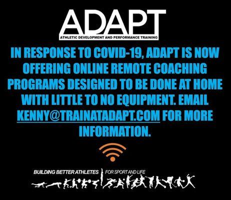 Home training options