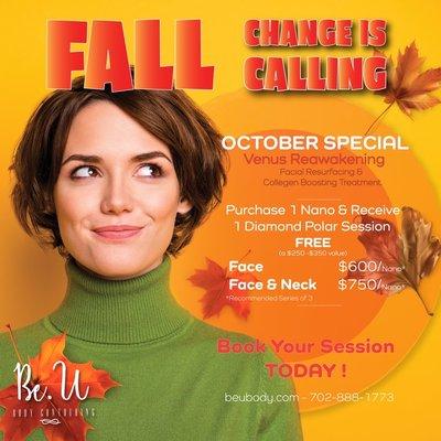 Fall specials!