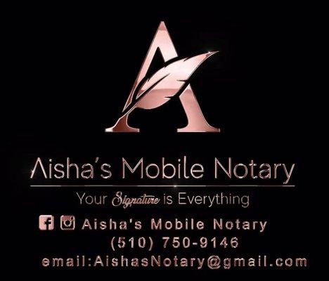 Aisha's Mobile Notary, LLC