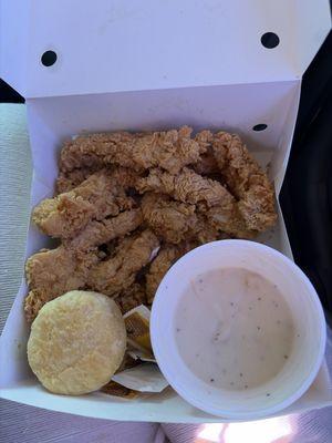 What's left of our 16 piece tender meal