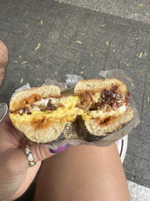 Bacon Bacon, Egg & Cheese