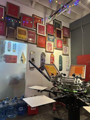 Babylon Burning Screen Printing