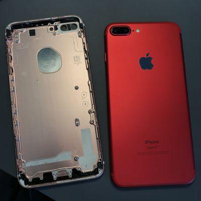 iPhone 7 Plus Product (Red) Frame Swap.