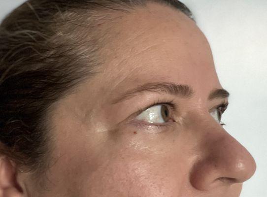 Eyebrow shaping and tint plus the Eyelashes curl & tint. Eyebrows by Emily and Eyelashes by Beth. Loved the results!