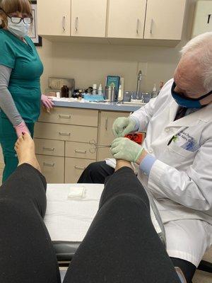 Dr Pozarny & Assistant Maria