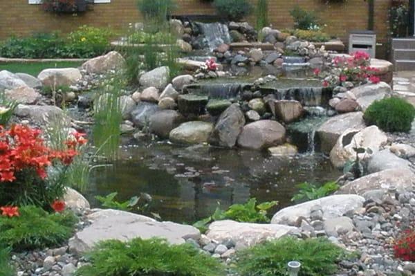 Landscaping Services-- including sod, rock, mulch, ponds, patios, walls, firepits, shorelines, outdoor living areas