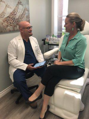 Dr. Sherman in Consultation