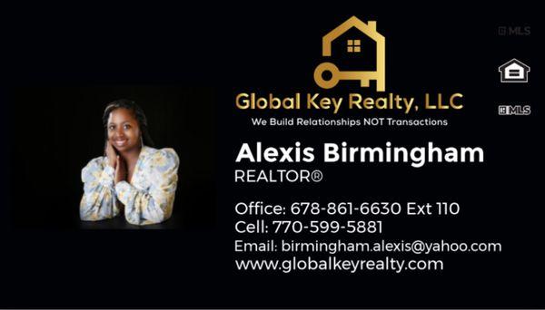 Alexis Birmingham - Global Key Realty