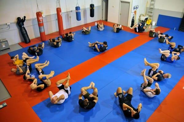 Submission Wrestling Team Warm up