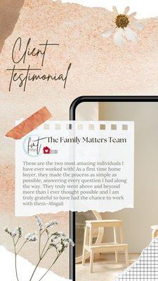 The Family Matters Team, Really Real Real Estate