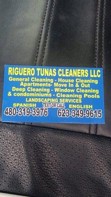 Rigueiro Tunas Cleaners