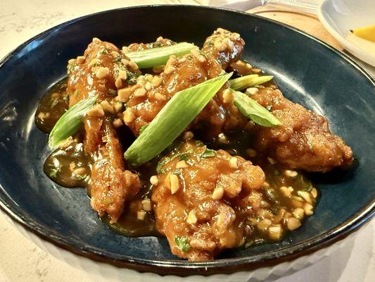 Newly added Duck Wings on the appetizer menu are incredibly delicious!