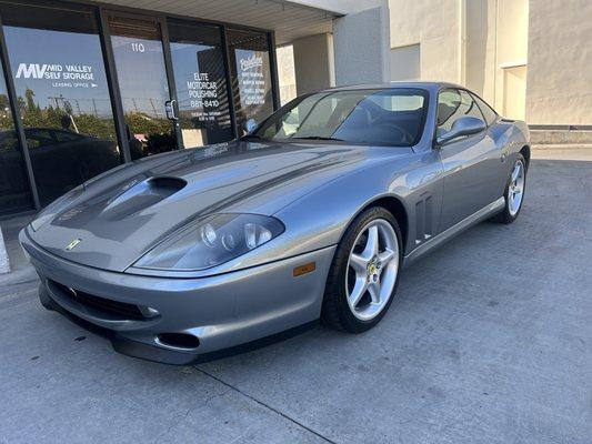 Next level detail on this Ferrari Maranello F550