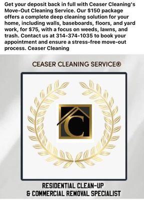 Ceaser Cleaning services