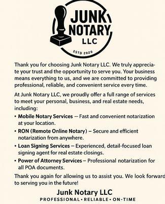 Junk Notary