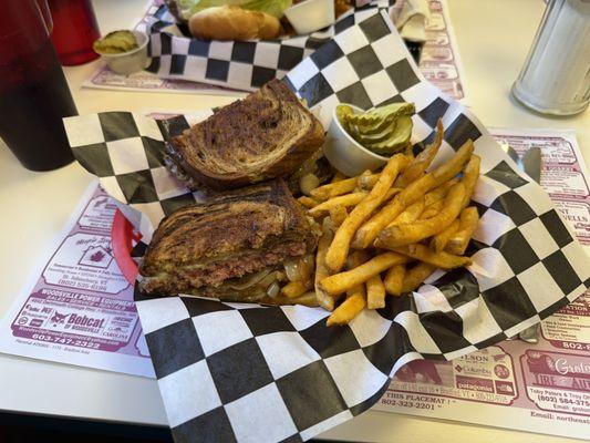 The off-menu pattymelt, which is spectacular.