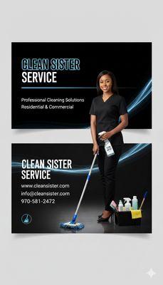 Clean sister service is here my customers