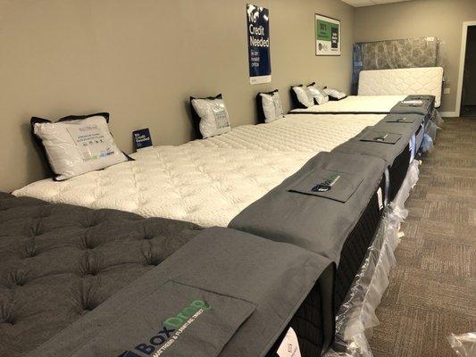 All mattresses are 50-80% off the retail prices!