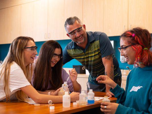 Chemistry is more fun when you are with good friends!