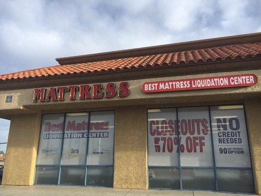 We're in the Albertson's parking lot!