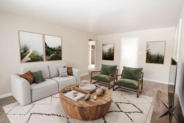 Spacious floorplans.