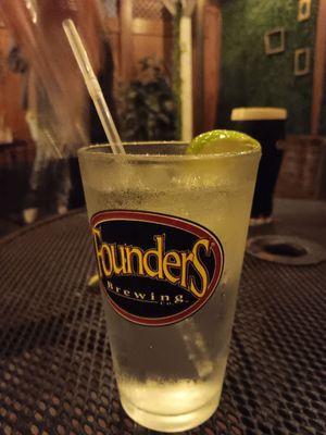 A drink