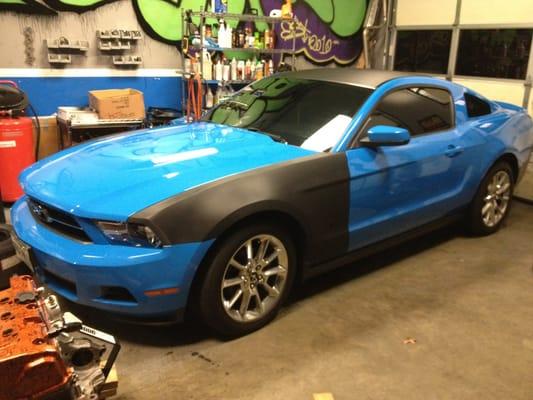 2010 ford mustang 15%