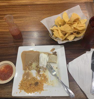 My delicious meal!