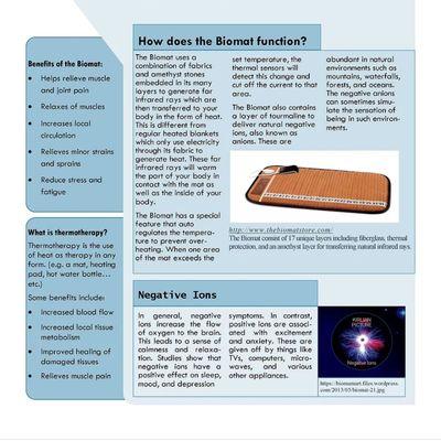 Biomat therapy for your well being!!