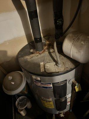 Old water heater