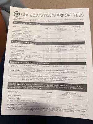 Prices. You can only do check.