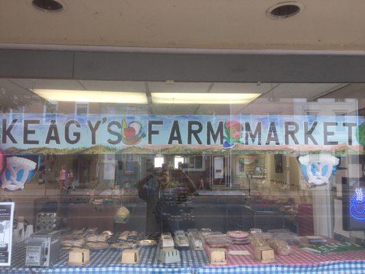 Locally grown produce in season homemade local favorite baked goods