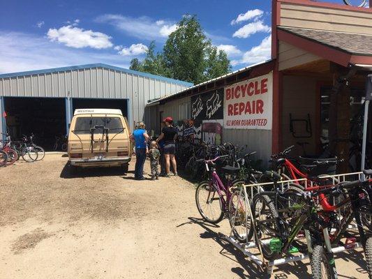 Even more bicycles in the shed!