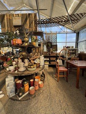 Lots of neat little areas like this with things that are something other than plants