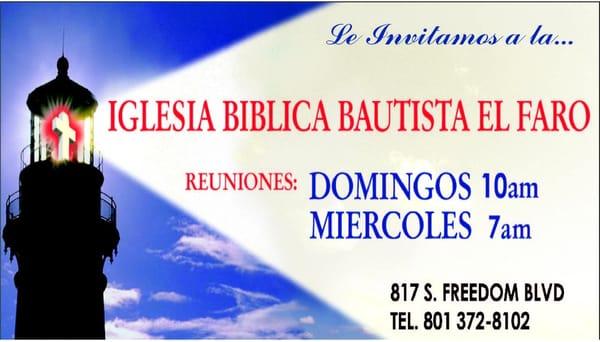 Servicios Domingos 10 AM