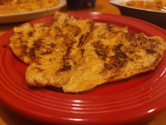 Replacement plain chicken breast