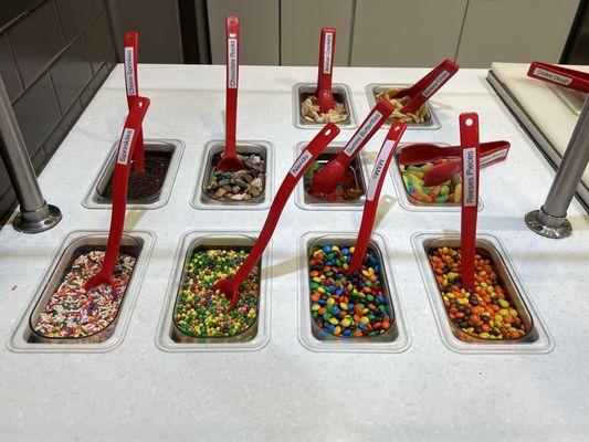 Froyo topping that would delight the kid in you!  1/2/2025
