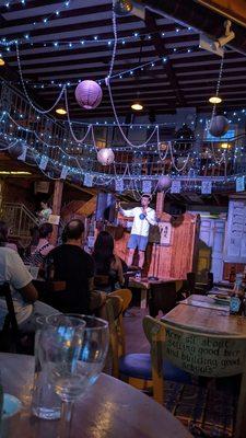 Free standup on Friday nights. Free and it was good!