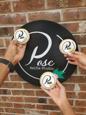 Complimentary cookies during the Grand Opening for each visitor! They were so good ..from Burney's of Raleigh!